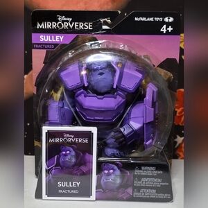 Disney Mirrorverse Sulley Fractured With Collector Card